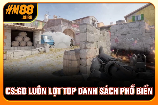 CS:GO luôn lọt top danh sách phổ biến CS:GO luôn lọt top danh sách phổ biến
