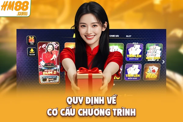 Quy định về cơ cấu chương trình